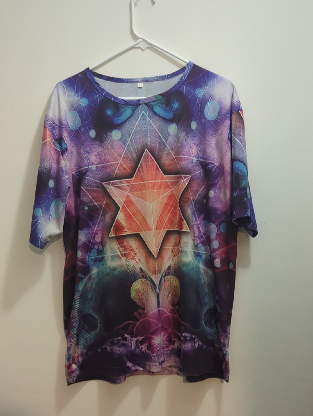 Sacred Geometry Pineal Paradise Tee Shirt - XL